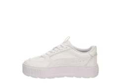 Puma Womens Karmen Rebelle Sneaker - White -Rack Room Footwear Sales US 01 401309 03