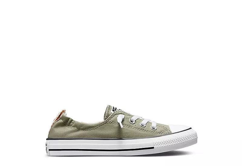 Converse Womens Chuck Taylor All Star Shoreline Sneaker - Olive 2 Converse Womens Chuck Taylor All Star Shoreline Sneaker - Olive - Image 2