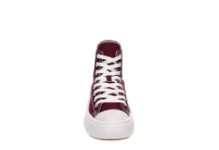 Converse Womens Chuck Taylor All Star Move High Top Sneaker - Burgundy -Rack Room Footwear Sales US 01 401341 02