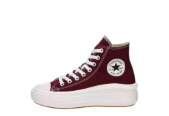 Converse Womens Chuck Taylor All Star Move High Top Sneaker - Burgundy -Rack Room Footwear Sales US 01 401341 03