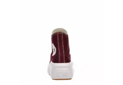 Converse Womens Chuck Taylor All Star Move High Top Sneaker - Burgundy -Rack Room Footwear Sales US 01 401341 04