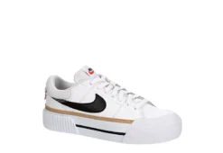 Nike Womens Court Legacy Lift Sneaker - White