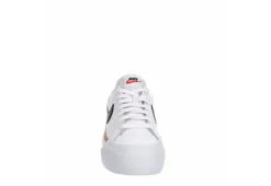 Nike Womens Court Legacy Lift Sneaker - White -Rack Room Footwear Sales US 01 401377 02