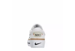 Nike Womens Court Legacy Lift Sneaker - White -Rack Room Footwear Sales US 01 401377 04