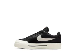 Nike Womens Court Legacy Lift Sneaker - Black -Rack Room Footwear Sales US 01 401379 02