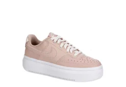 Nike Womens Court Vision Alta Sneaker - Pink