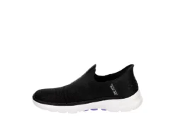 Skechers Womens Go Walk 6 Quick Fit Slip-ins Walking Shoe - Black -Rack Room Footwear Sales US 01 401389 03