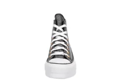 Converse Womens Chuck Taylor All Star High Top Platform Sneaker - Black -Rack Room Footwear Sales US 01 401474 02