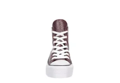 Converse Womens Chuck Taylor All Star High Top Platform Sneaker - Burgundy -Rack Room Footwear Sales US 01 401475 02