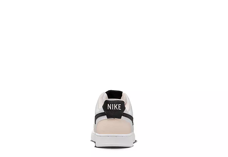 Nike Womens Court Vision Low Next Nature Sneaker - White 4 Nike Womens Court Vision Low Next Nature Sneaker - White - Image 4