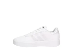 Adidas Womens Court Platform Sneaker - White -Rack Room Footwear Sales US 01 401586 03