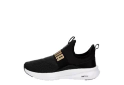 Puma Womens Softride Enzo Evo Slip-on Sneaker - Black -Rack Room Footwear Sales US 01 401663 03