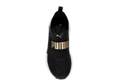 Puma Womens Softride Enzo Evo Slip-on Sneaker - Black -Rack Room Footwear Sales US 01 401663 05