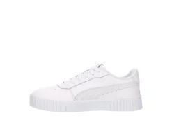 Puma Womens Carina 2.0 Charm Sneaker - White -Rack Room Footwear Sales US 01 401669 03