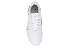 Puma Womens Carina 2.0 Charm Sneaker - White -Rack Room Footwear Sales US 01 401669 05