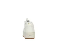 Puma Womens Karmen Rebelle Platform Sneaker - Off White -Rack Room Footwear Sales US 01 401672 04