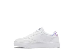 Reebok Womens Court Advance Bold Sneaker - White -Rack Room Footwear Sales US 01 401686 02