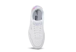 Reebok Womens Court Advance Bold Sneaker - White -Rack Room Footwear Sales US 01 401686 03