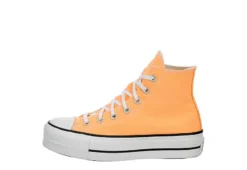 Converse Womens Chuck Taylor All Star High Top Platform Sneaker - Orange -Rack Room Footwear Sales US 01 401714 03