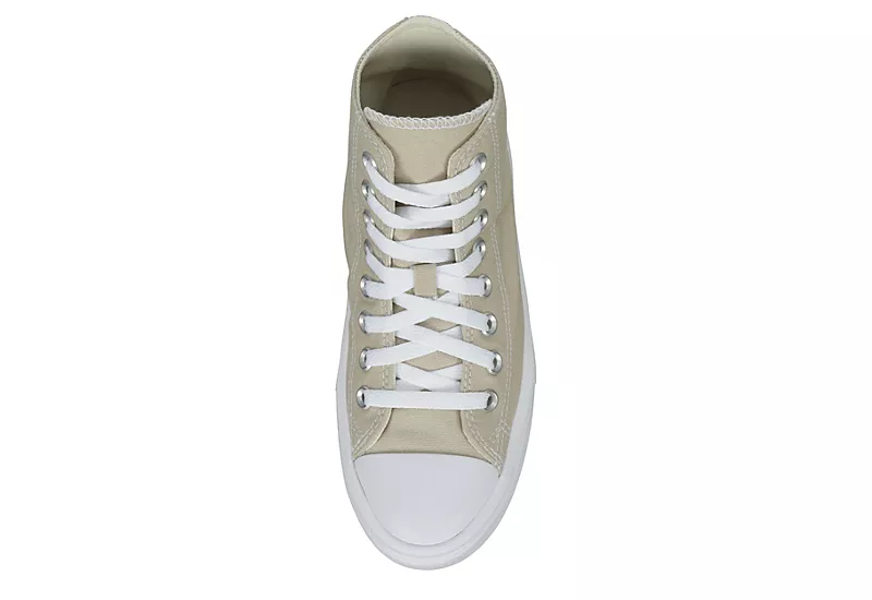 Converse Womens Chuck Taylor All Star Move High Top Sneaker - Stone 6 Converse Womens Chuck Taylor All Star Move High Top Sneaker - Stone - Image 6
