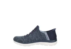 Skechers Womens Summits Slip-ins Running Shoe - Navy -Rack Room Footwear Sales US 01 401745 03