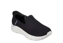 Skechers Womens Go Walk Flex Slip-ins Walking Shoe - Black