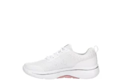 Skechers Womens Arch Fit Lace Up Sneaker - White 10 Skechers Womens Arch Fit Lace Up Sneaker - White -Rack Room Footwear Sales US 01 401756 03