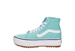Vans Womens Filmore High Top Tapered Platform Sneaker - Aqua 10 Vans Womens Filmore High Top Tapered Platform Sneaker - Aqua -Rack Room Footwear Sales US 01 401766 03
