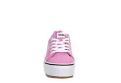 Vans Womens Seldan Platform Sneaker - Pink -Rack Room Footwear Sales US 01 401768 02
