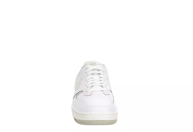 Nike Womens Gamma Force Sneaker - White 3 Nike Womens Gamma Force Sneaker - White - Image 3