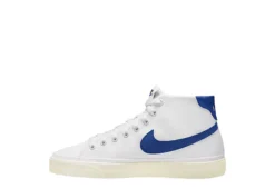 Nike Womens Court Legacy Mid Sneaker - White -Rack Room Footwear Sales US 01 401817 02