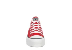 Converse Womens Chuck Taylor All Star Low Top Lift Sneaker - Red -Rack Room Footwear Sales US 01 401831 02