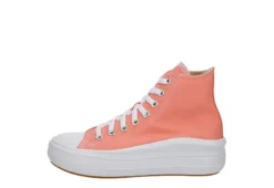 Converse Womens Chuck Taylor All Star Move High Top Sneaker - Pink -Rack Room Footwear Sales US 01 401832 03