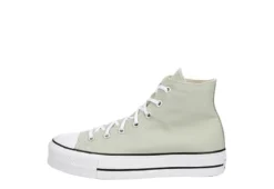 Converse Womens Chuck Taylor All Star High Top Platform Sneaker - Pale Green 10 Converse Womens Chuck Taylor All Star High Top Platform Sneaker - Pale Green -Rack Room Footwear Sales US 01 401834 03