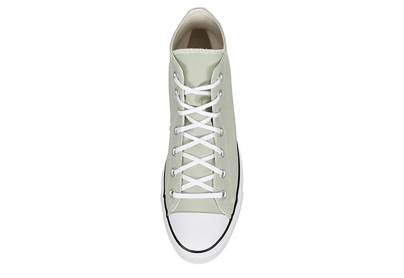 Converse Womens Chuck Taylor All Star High Top Platform Sneaker - Pale Green 6 Converse Womens Chuck Taylor All Star High Top Platform Sneaker - Pale Green - Image 6