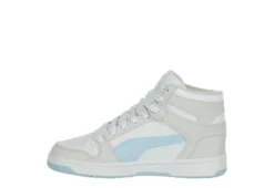 Puma Womens Rebound Lay Up Sneaker - White -Rack Room Footwear Sales US 01 401839 03