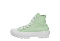 Converse Womens Chuck Taylor All Star Lugged High Top Sneaker - Green -Rack Room Footwear Sales US 01 401854 03