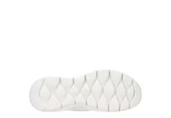 Skechers Womens Go Walk Flex Bungee Slip-ins Running Shoe - Off White -Rack Room Footwear Sales US 01 401931 06