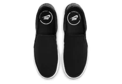Nike Womens Court Legacy Slip On Sneaker - Black 11 Nike Womens Court Legacy Slip On Sneaker - Black -Rack Room Footwear Sales US 01 430391 04