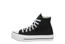 Converse Womens Chuck Taylor All Star High Top Platform Sneaker - Black 10 Converse Womens Chuck Taylor All Star High Top Platform Sneaker - Black -Rack Room Footwear Sales US 01 431054 03