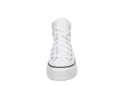 Converse Womens Chuck Taylor All Star High Top Platform Sneaker - White 9 Converse Womens Chuck Taylor All Star High Top Platform Sneaker - White -Rack Room Footwear Sales US 01 431055 02